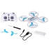 Quadcopter LED Dronas