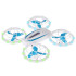 Quadcopter LED Dronas