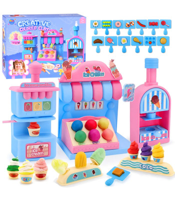 Saldus Rinkinys Plastilino Ledainė Konditerija