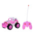 Žaislinis Rožinis Visureigis Automobilis Mergaitėms su Nuotolinio Valdymo Pultu