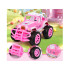 Žaislinis Rožinis Visureigis Automobilis Mergaitėms su Nuotolinio Valdymo Pultu