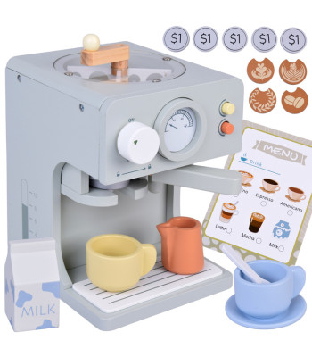 Medinis kavos aparatas - idealus rinkinys mažajam baristai