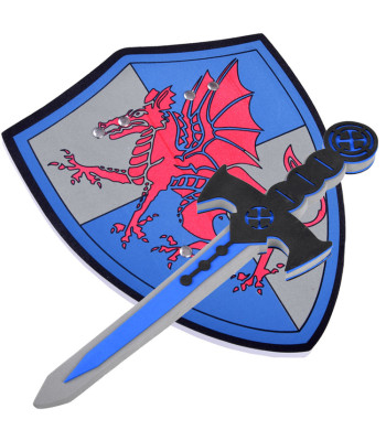 Riterio Rinkinys - Putplasčio Skydas ir Kardas