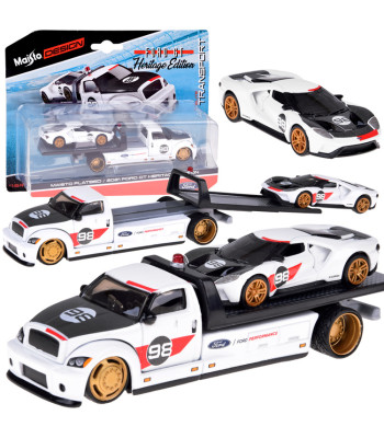 Maisto Automobilio Modelių Rinkinys Flatbed Ford GT Heritage 2021 1:64