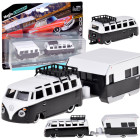 Maisto licencijuotas automobilis Volkswagen VAN Samba su priekaba 1:64
