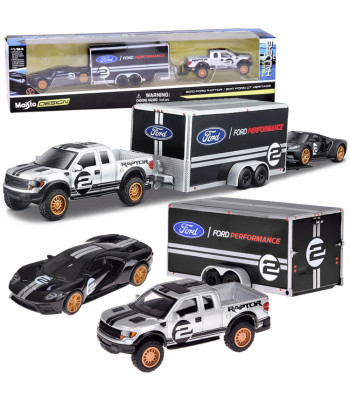 Maisto licencijuoti metaliniai automobiliai Ford Raptor ir Ford GT Heritage ZA5961