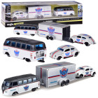 Maisto licencijuoti metaliniai automobiliai Volkswagen Van Samba ir VW Beetle