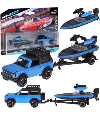 Maisto Licencijuotas Metalinis Modelis Ford Bronco 2021 + Valtis 1:64