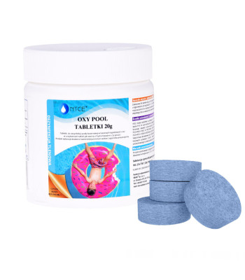 Oxy Pool deguonies tabletės vandens dezinfekcijai 0,5 kg