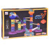Spalvotas kamuoliukų trasa Marble Run DIY su paleidikliu 58 dalių