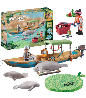 Playmobil Wiltopia Kelionė Valtimi - 71 Elementas