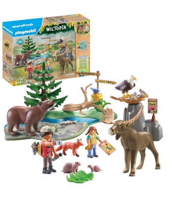 Playmobil Wiltopia Šiaurės Amerikos gyvūnai