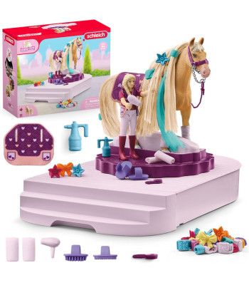 Schleich sukamasis žirgų priežiūros stotis Sofia arkliuko figūrėlė ZA6003