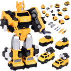 Magnetinis transformeris robotas 2in1