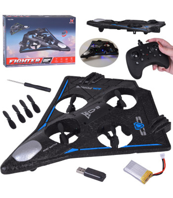 Nuotoliniu būdu valdomas lengvas dronas su LED efektais ir 360° akrobatika RC0751