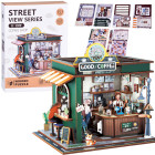 Medinės 3D dėlionės - Kavinė