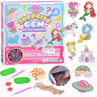 Kūrybinis advento kalendorius - deimantinės aplikacijos brelokių kūrimui