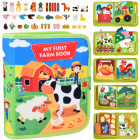 Filco knygelė FARMA - langeliai su lipdukais ant lipukų ZA6025