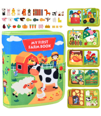 Filco knygelė FARMA - langeliai su lipdukais ant lipukų ZA6025