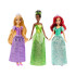 Mattel Disney Princesės Lėlių Rinkinys: Ariel, Tiana, Rapunzel