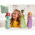 Mattel Disney Princesės Lėlių Rinkinys: Ariel, Tiana, Rapunzel