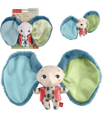 Mattel Fisher Price Sensory Słonik Pliušinis