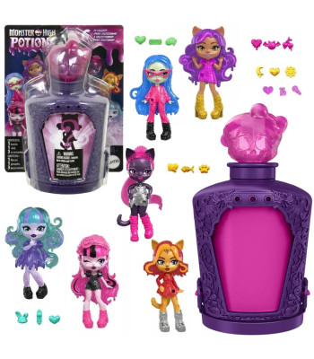 Mattel Minilėlė iš Monster High Eliksyrai serija 2 ir 3