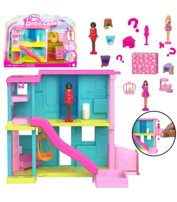Mattel Mini BarbieLand Lėlių namelis su lėle ir augintiniu