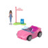 Mattel Mini BarbieLand Lėlė su automobiliu kabrioletu