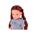 Lovely Girl lėlė su ilgais šatenų plaukais sportiniame kostiume 33 cm