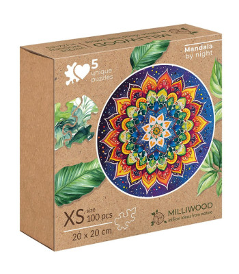 Alexander Mandala Nakties - mediniai dėlionės 100 dalių