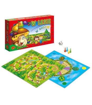 Alexander Gra planszowa 2w1 W lesie & W sadzie - rinkite į krepšelį GR0792