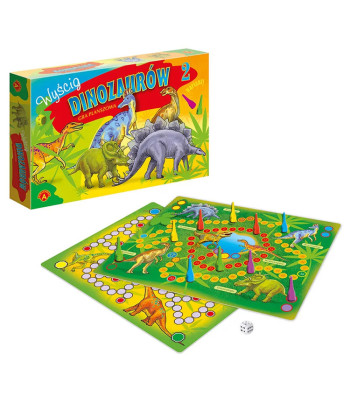 Dinozaurų lenktynės - stalo žaidimas