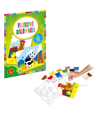 Piaskowe Malowanki - Krowa ir Višta