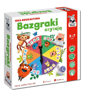 Kapitanas Mokslas Bazgraki skaitytojai. Edukacinis žaidimas GR0816