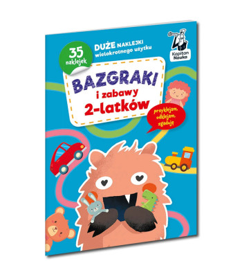 Kapitonas Mokslas Bazgrakiai ir pramogos 2 metų vaikams KS1193