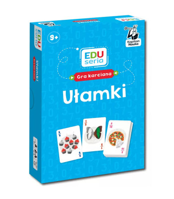 Kapitan Nauka EDUseria. Ulamki. Kortų žaidimas GR0818