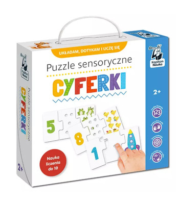 Kapitanas Nauka Sensoriniai dėlionės skaičiai