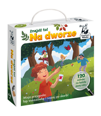 Kapitanas Nauka Rask tai! Lauke - 60 iššūkių