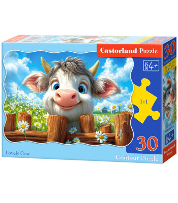 Puzzle 30 dalių Lovely Cow B-03839-1