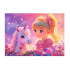 100 dalių dėlionė Princesė su Vienaragiu B-111299