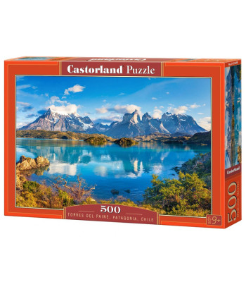 Puzzle 500 Detalių - Torres Del Paine, Patagonija, Čilė