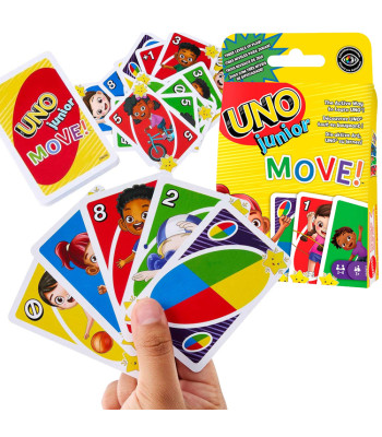 UNO Junior Move kortų žaidimas vaikams