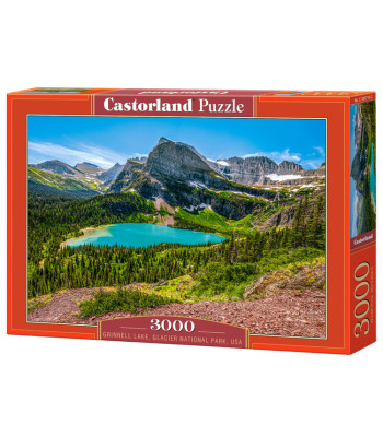 Puzzle 3000 dalių – Grinnell Lake, Glacier National Park, USA