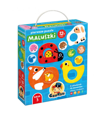 CzuCzu Pirmieji dėlionės mažyliams 12m+