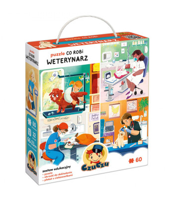 CzuCzu Dėlionė Ką Veikia Veterinaras