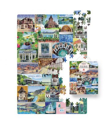 CzuCzu Puzzle Polskie Kurortai 500 Detalių