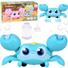 Žavus vaikščiojantis burbulų krabas