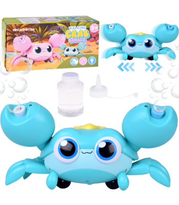 Žavus vaikščiojantis burbulų krabas