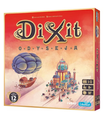 Dixit Odisėja – pagrindinė versija su lenta